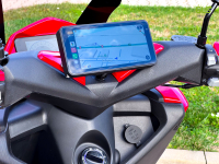 Monitor 6,25&quot; na motocykl, 2x kamery, TMPS, GPS, CarPlay, Android auto